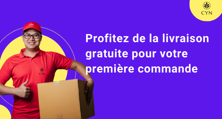 Profitez de la livraison gratuite